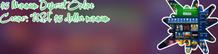 Mobile casino 5 minimum deposit
