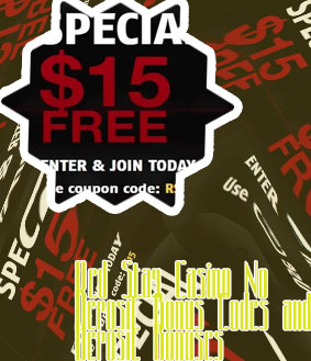 No deposit casino bonus codes cashable