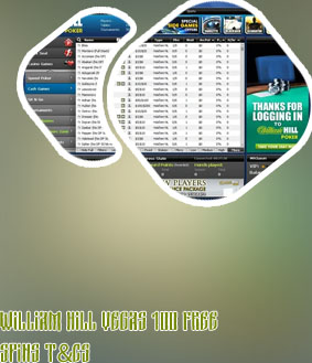 William hill casino 5 free spins